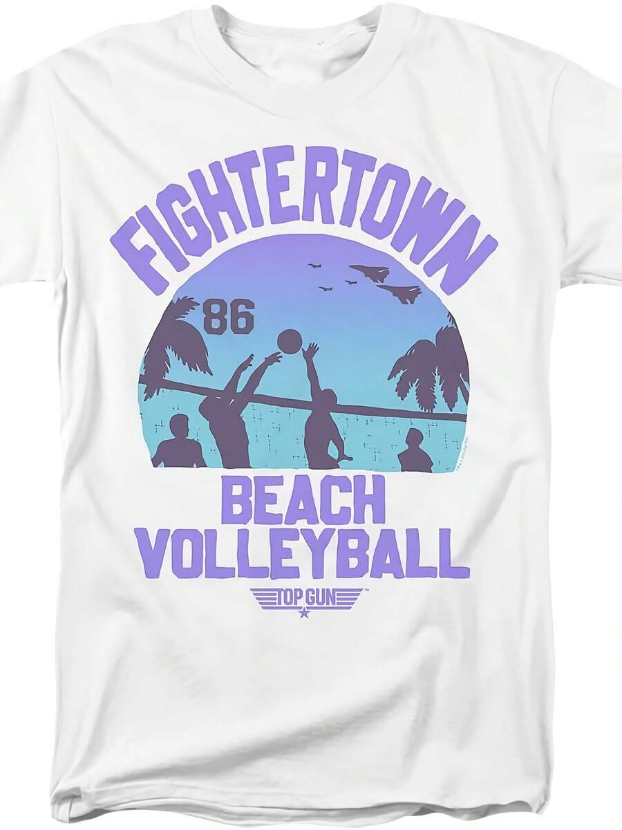 The Volleyball In Jeans Uni Adult T Shirt - Style 6 - View 1