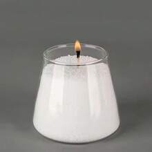 100克-500克-1000克白色沙蜡冰花蜡DIY香薰蜡烛制作配件雪花蜡珍珠蜡烛沙画工具