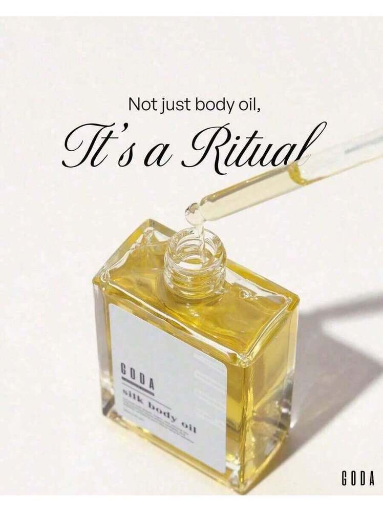 GODA Silk Body Oil 50ml – Relaxing Unisex Fragrance Oil With