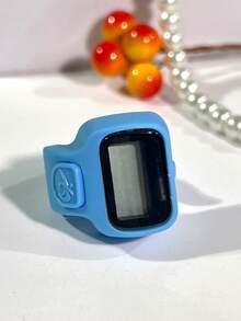 Contador de dedos electrónico LED mini, contador manual portátil de anillo - Multicolor - Ver 5