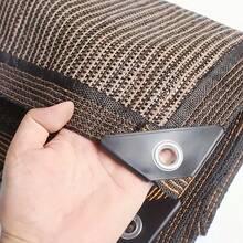 Red de sombra de toldo de autocaravana de alta densidad y actualizada, con opciones de multicolor, protección UV, toldo duradero adecuado para viajes en autocaravana, picnic y piscina - Multicolor - Ver 8