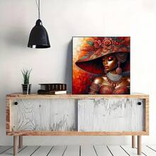 Kit de pintura de diamante 5D grande para montar - Strass acrílico redondo, pintura a óleo de paisagem, ideal para decoração de casa - Perfeito para paredes de quarto, sala de estar, escritório e banheiro - Atividade artesanal relaxante, presente ideal (inclui ferramentas, sem moldura)