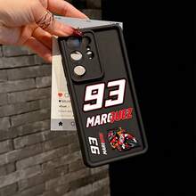 Fundas Cool Racer M-Marc Marquez 93 para for  Galaxy S25, S24, S23, S22, S20 FE Ultra Plus 4G/5G - Cubierta Trasera Suave Antigolpes - Color mezclado 1 - Ver 3