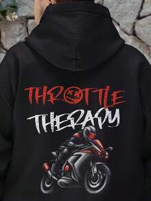 Tottle Therapy Motorcycle Hoodie, Biker Tal Health Sweatshirt, Moto Therapy Pullover, Rider Gift, 2Wheel Freedom Hoodie For  & Wo - Style 7 - View 1