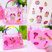 七色激光宝石贴纸，立体贴纸，女孩礼物装饰贴纸