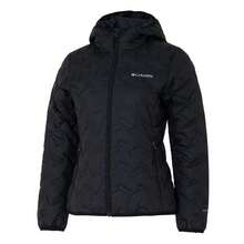 Columbia Delta Ridge™ II 80% Down Hooded Jacket, Women's Short Trip Travel - Black - View 1