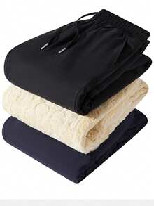 男士羊毛裤，冬季男士长裤，加厚运动裤，户外长裤，男士抓绒运动裤，保暖外套长裤