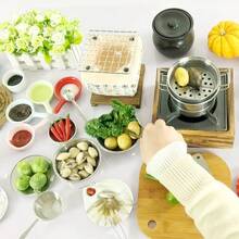 Olla De MOUMOUTEN, Olla De De Acero Inoxidable De 3 Niveles, Utensilios De Cocina Dim Sum, Sartén Para Cocinar Verduras Con Sartén Apilable Para Albóndigas - 1 - Ver 9