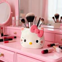 SANRIO 1 cái/2 cái   hoạt hình để bàn đựng bút, đồ lưu trữ trang trí để bàn, hộp đựng cọ trang điểm, thích hợp sử dụng hàng ngày, quà tặng hoàn hảo - Nhiều màu - Xem 8