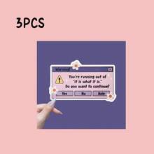 搞笑“就这样”贴纸 | 幽默贴纸、机智贴纸、送她的礼物、送闺蜜的礼物、防水、讽刺贴纸、办公幽默、学习用品、返校季 - 彩色 - 查看 11