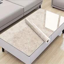 Waterproof, Moisture-Proof, Peel And Stick Marble Effect Self-Adhesive Wallpaper, Suitable For Bathroom, Kitchen, Living Room, Bedroom Decor - Easy To Clean And Cut, Living Room Upgrade | Modern Decor | Moisture-Proof Vinyl - Multicolor - View 5