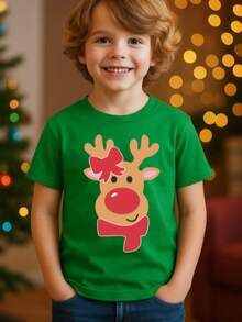 Young Boys T-Shirts - Green - View 1