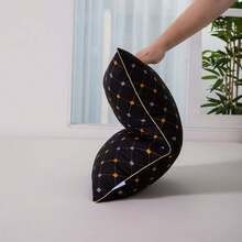 Almohadas de alta gama, iguales a las de los centros comerciales, suaves y cómodas, adecuadas para el hogar o el hotel. - Negro - Ver 6