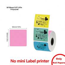 Portable Label Printer, Wireless Label Printer Suitable For Small Businesses, Offices, Homes, Addresses, Offices, Thermal Label Maker Machine With 1 Roll 20-40mm Labe Paper