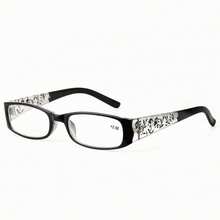 Retro Pattern Non-Prescription Glasses, Multi-Color Frame Elegant Reading Glasses, Fashion Optical Accessory - màu xanh lá - Xem 7