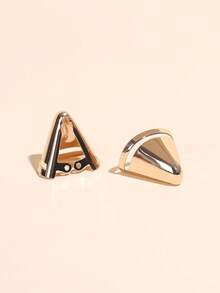 女士尖头鞋鞋头保护套，可拆卸鞋头保护帽，金属鞋头 - 金色 - 查看 3