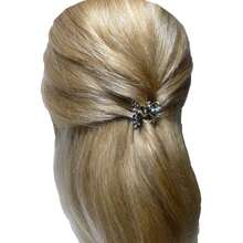 Hair Claws 8 Pack, Metal Hair Clips Combo Set - Small &Amp; Mini Crystal Hair Accessories For Women,  - Secure Hold Ponytail Clips,Hair Styling - Như Hình 603 - Xem 8