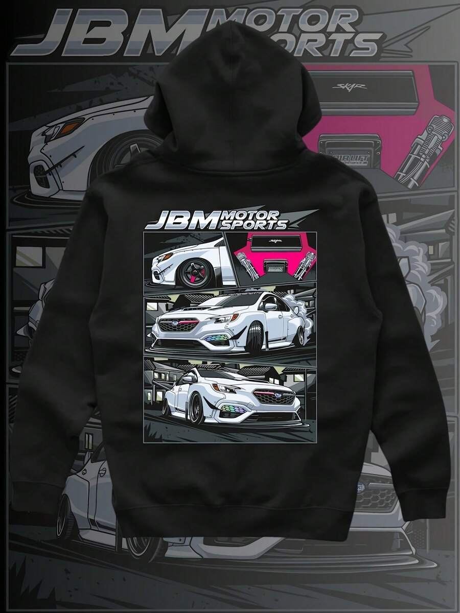 JDM Hoodie- Stance Subie,Christmas Thanksgiving New Year Birthday Hoodie Gifts For Mom Dad Men Women Friends, Black Soft Fabric - 款式30 - 查看 1