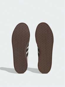 Adidas 阿迪达斯 VL COURT 2.0 舒适百搭低帮运动鞋，灰色/黑色 NEO VL COURT 复古休闲鞋、运动鞋、滑板鞋，男女款 - 杏色 - 查看 4