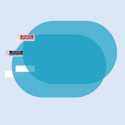 2 Pieces Frameless Convex Waterproof Car Blind Spot Mirror - Rainproof, Wide Angle, Anti-Fog, Easy Installation, Universal Fit For Cars, SUVs, Trucks, And Buses - Enhance Driving Safety And Visibility- Best Gift For Colleagues, Friends And Family