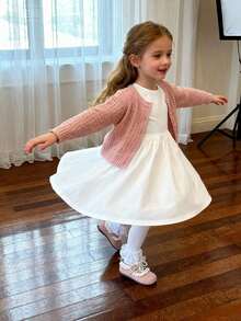 Giày bé gái dáng rộng bán chạy nhất năm 2025, giá ưu đãi có hạn, quà tặng hoàn hảo cho kỳ nghỉ lễ (Giáng sinh/Năm mới), giày bệt công chúa kiểu Hàn Quốc INS dễ thương, phù hợp cho bé gái 3-12 tuổi, chất liệu cao cấp, trang trí ren và ngọc trai giả, thiết kế thoải mái, đế mềm chống trượt, bé yêu thích, mẹ lựa chọn thông minh, phù hợp cho cả trong nhà và ngoài trời. #Giày trẻ em dáng rộng #Quà tặng lễ hội cho bé gái #Giày bé gái giá ưu đãi có hạn #Giày dễ thương chống trượt - Hồng - Xem 8