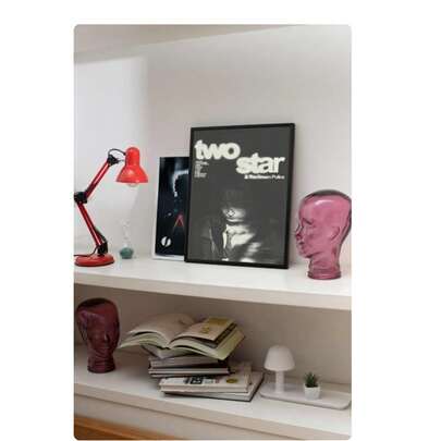 1件 MkGee - “Two Star & The Dream”专辑海报帆布画墙面艺术房间家居装饰无框