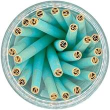 Conos preenrollados 50 piezas Veganos quema Lenta Accesorios para fumar King Size 109 MM Papel para liar MORADO - inicial - Ver 4