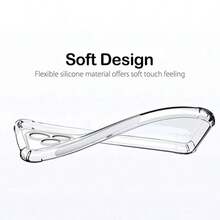 غطاء هاتف شفاف مقاوم للصدمات بوسادة هوائية في الأركاء الأربعة، متوافق مع هواتف آبل 13، 14، 15، 16، 17 وطرازات آبل من 6 إلى 17. أغطية الهاتف، أغلفة الهاتف، أقراص الهاتف، أكمام الهاتف، أغطية الهاتف المقاومة للصدمات، أغطية الهاتف بتصميم بسيط، أغطية الهاتف ذات اللون الصلب، أغطية الهاتف الشفافة المقاومة للصدمات في الأركان الأربعة، أغطية الهاتف من مادة TPU، أغطية الهاتف المقاومة للصدمات (مقاومة للصدمات بدرجة عسكرية)، أغطية الهاتف رفيعة.