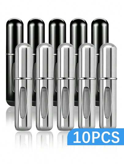1/5/10pcs, 5ml Perfume Atomizer Refillable Spray Bottle, Portable Travel Perfume Bottle, Perfume Sprayer, Mini Perfume Sample Vial