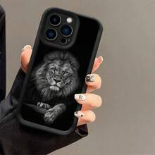 Lying Lion Gaozhu Mobile Phone Case Is Suitable For Apple 16Promax//16Plus/16/16Pro/15Promax/15Pro/15Plus/15/14/14Plus/14Pro/14Promax/13/13Pro/13Promax/12/12Pro/12Promax/11/11Pro/11Pro MaxSuitable For IPhone 17 Air - 黑色 - 查看 6