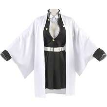 Women Anime Cosplay Costume Anime Cosplay Outfit Halloween Kimono Cloth - Nhỏ + Mitsuri - Xem 2