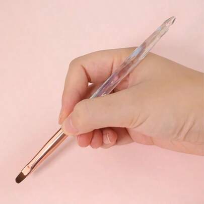 Pennello per manicure comunemente usato nei negozi di unghie, pennello fotografico a gradiente dipinto, (Pennello per unghie, Parti per unghie, Unghie, Set per manicure, Parte, Strumento per manicure)