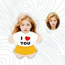 Personalized Mini Pillow - Soft Double-Sided Polyester Cushion With The Words "I Love You" Printed On It, Suitable For All Seasons, Perfect As A Couple Gift, Handmade Home Decoration Embellishing Christmas Gifts,Season Picks,Toys & Games,Customized Kids Dolls & Stuffed Toys - Upload Picture Customization - View 9
