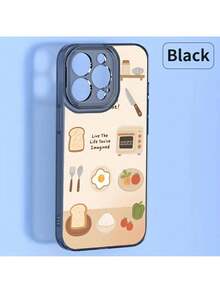 Estuche transparente de moda alta que muestra patrones de diseñadores y es resistente a los impactos en las esquinas. - Multicolor - Ver 8