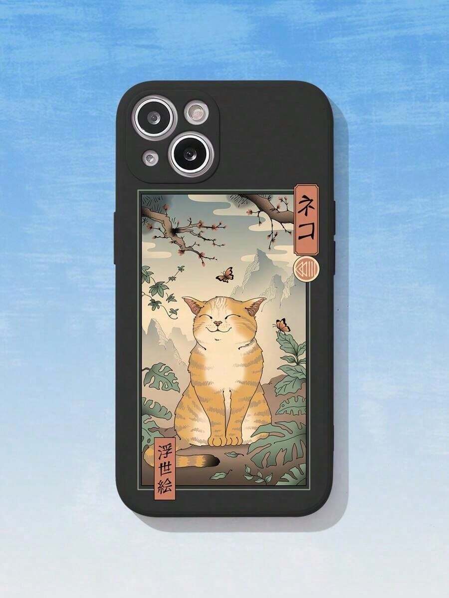 Vincenttrinidadart Cartoon Cat Pattern Mobile Phone Case - Multicolor - View 1