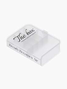 耐用的PP材质带盖电缆管理盒，适用于桌面抽屉耳机线整理，适用于家庭和办公室 - 彩色 - 查看 10