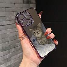 Cute Funny Cat Meme Phone Case Compatible With For Iphone Models 17, 16E, 16, 15, 14, 13, 12, 11 Mini, Pro, Max, Air, X, XR, XSMAX, 8, 7 Plus, Featuring A Transparent Soft Back For Drop Protection, Phone Case, Handy Cover/Case - Màu hỗn hợp 1 - Xem 5