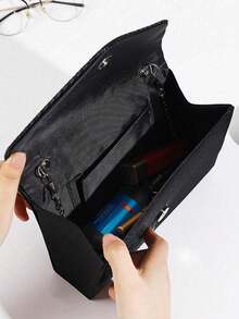 Bolsa de Mão de Luxo Elegante para Mulheres com Cristais e Strass, Bolsa de Ombro, Bolsa de Vestido com Conjunto Ajustável de Pulseira, Colar e Brincos