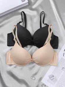 Teen Girl Lightly Padded Bowknot Embellished Bra
