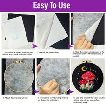 1 Piece Embroidery Set, 20x20cm/7.9x7.9 Inches, Beautiful Crane Pattern, Handmade DIY Embroidery Set For Adults And Beginners, Includes Embroidery Cloth, Instruction Manual, Embroidery Stretch And Needle And Thread, Suitable For Holiday Gifts For Friends Or Family, Furniture, Office Craft Artwork