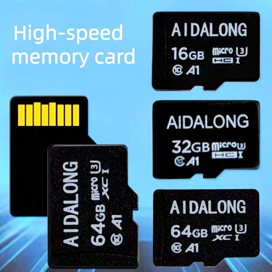 High-Definition Memory Card, Easily Captures Wonderful Moments With Surveillance Cameras, Dashcams, Cameras, And Audio Devices. Compatible With Multiple Digital Devices, Lossless Storage To Relive Precious Memories.