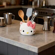 SANRIO 1 cái/2 cái   hoạt hình để bàn đựng bút, đồ lưu trữ trang trí để bàn, hộp đựng cọ trang điểm, thích hợp sử dụng hàng ngày, quà tặng hoàn hảo - Nhiều màu - Xem 4