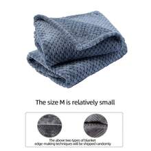 1 Stück Korallenfleece Haustier Decke, Hund/Katze weiche Plüsch Wohndecke, Klimaanlage Quilt, leicht, atmungsaktiv und bequem für mittelgroße und kleine Hunde und Katzen