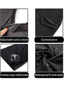 1pc Men's Shaving Cape With Beard And Shaving Appearance - Multicolor - View 8