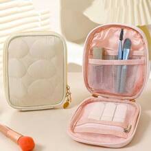 便携式化妆包，方便补妆，迷你口红化妆品收纳袋，大容量多功能整理包，洗漱包，化妆包，化妆袋，旅行必备，邮轮必备，度假必备，男女通用 - 彩色 - 查看 8