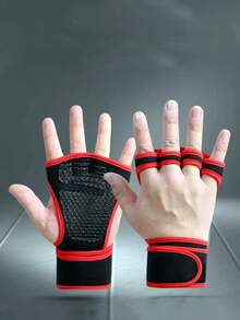 1 Pair Unisex Gym Workout Gloves