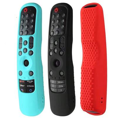Silicone Remote Control Case Cover Shockproof Cover For L G AN-MR21GC AN-MR21GA AN-MR21N Remote Control Accessories Insulation,Galentines,Puppy,Carnival,Party Decorations