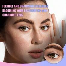 ZxsaUped Eyelas Clusters C Curl 8-14mm Cluster Eyelas Extensions Wispy Wit No Plastic Feel Ultra-Soft Indidual Lases Wit Tin Band New Comt - Aurora StyleIndividual Eyelashes - 混合尺寸包裝814mmAurora - 查看 4