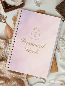 1 Stück einfaches Passwortbuch, minimalistischer 52-seitiger fortschrittlicher Adress- und Passwort-Manager mit schnellem Zugriff auf Websites, Benutzernamen und Passwort-Speicherung, perfekt für Zuhause, Büro, Internet, Computer-Logins, Schul- und Bürobedarf, Büroaccessoires, Halloween- und Weihnachtsgeschenke