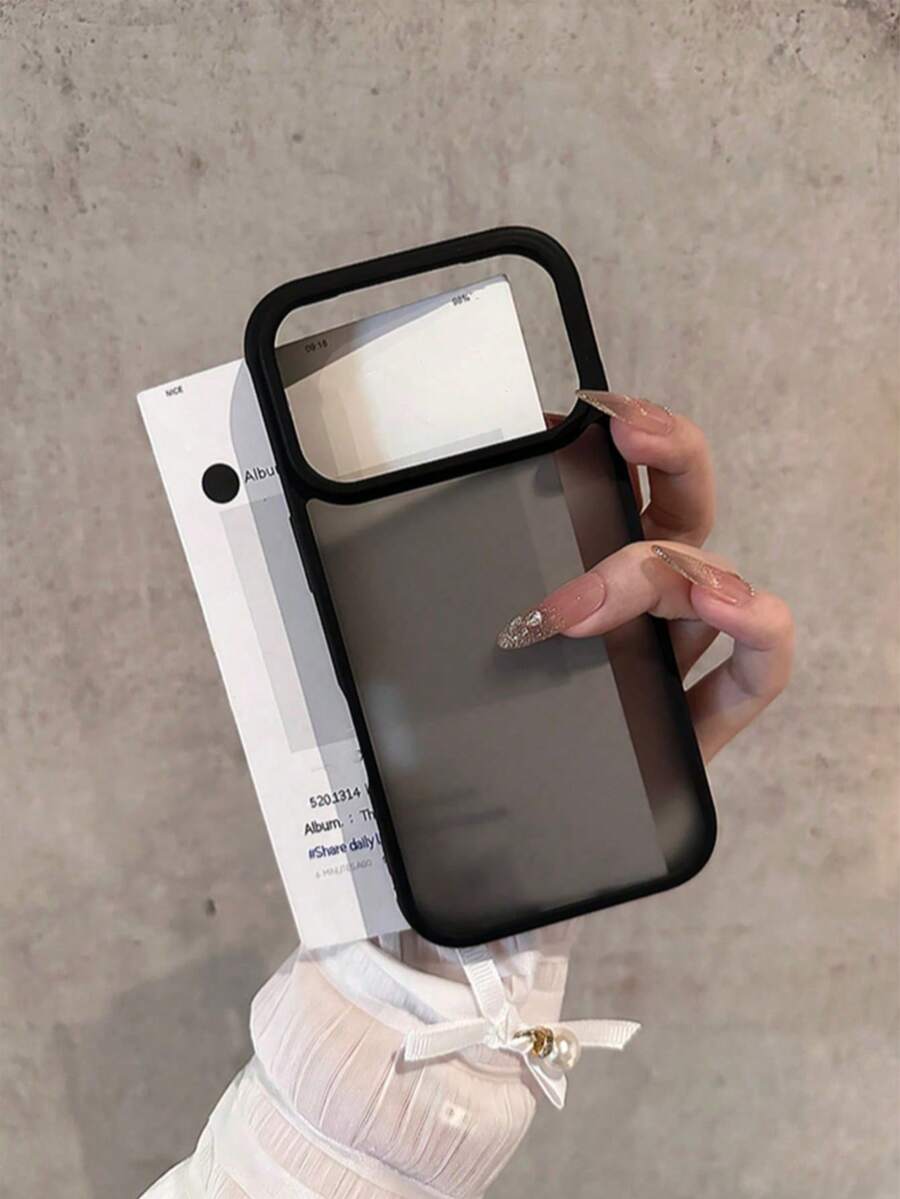 极简纯色哑光透明黑色手机壳 1个装，兼容 17、17 Pro、17 Air、17 Pro Max、11、11 Pro、11 Pro Max、12、12 Pro、12 Pro Max、13、13 Pro、13 Pro Max、14、14 Pro、14 Plus、14 Pro Max、15、15 Pro、15 Plus、16、16 Pro、16 Pro Max、16 Plus。生日礼物、周年纪念礼物、派对礼物。